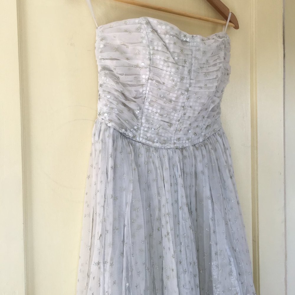 Vintage floor length prom/formal dress, sz S